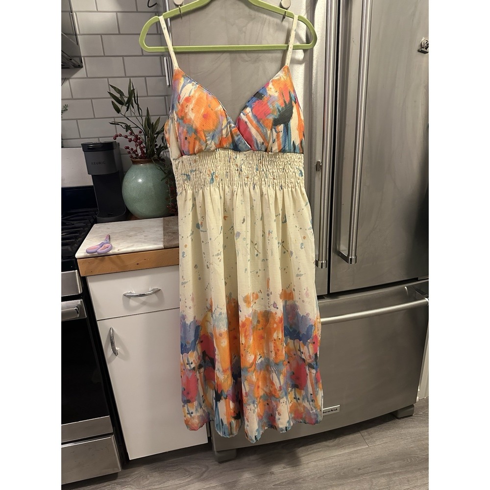 New Glory 1X 36DD Spaghetti Strap Adj Maxi Grad Wedding Shower Brunch